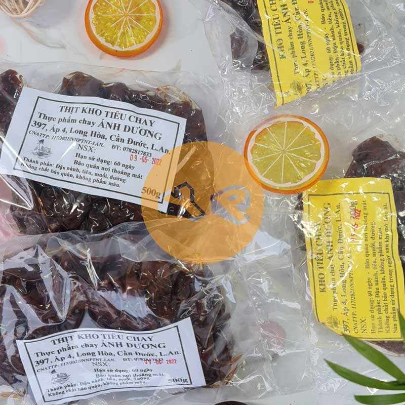 Thịt kho tiêu chay Ánh Dương gói 200g