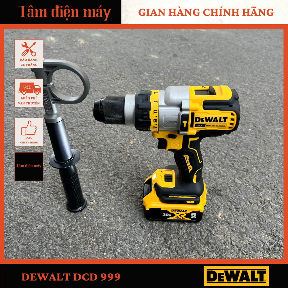Máy khoan pin Dewalt DCD 999