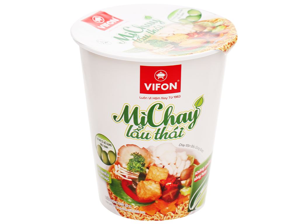 Thùng 24 ly Mì chay Lẩu Thái Vifon
