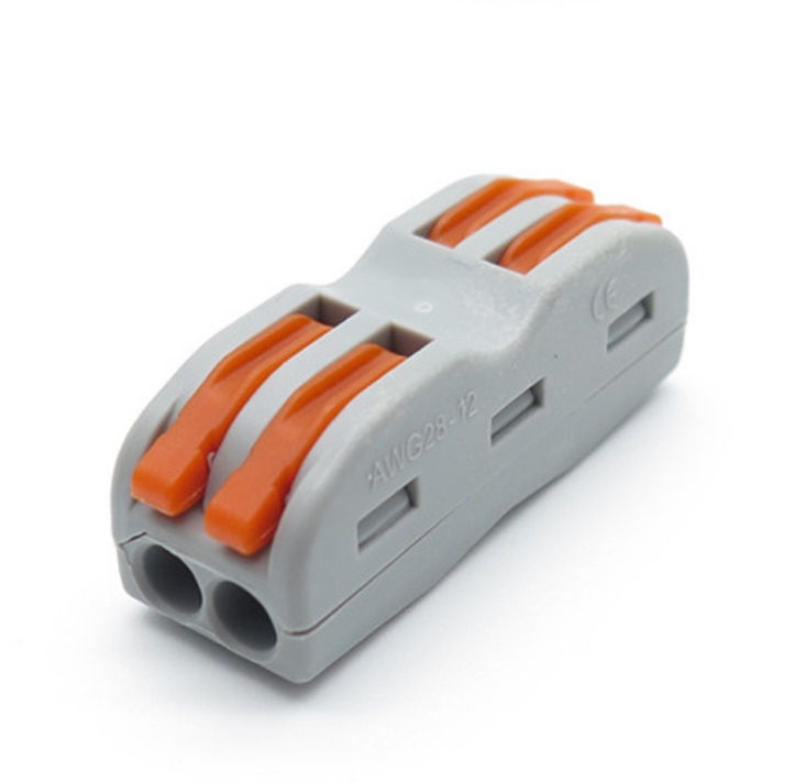 5 chiếc cút nối dây điện nhanh PCT2-2 ( 2 đầu)