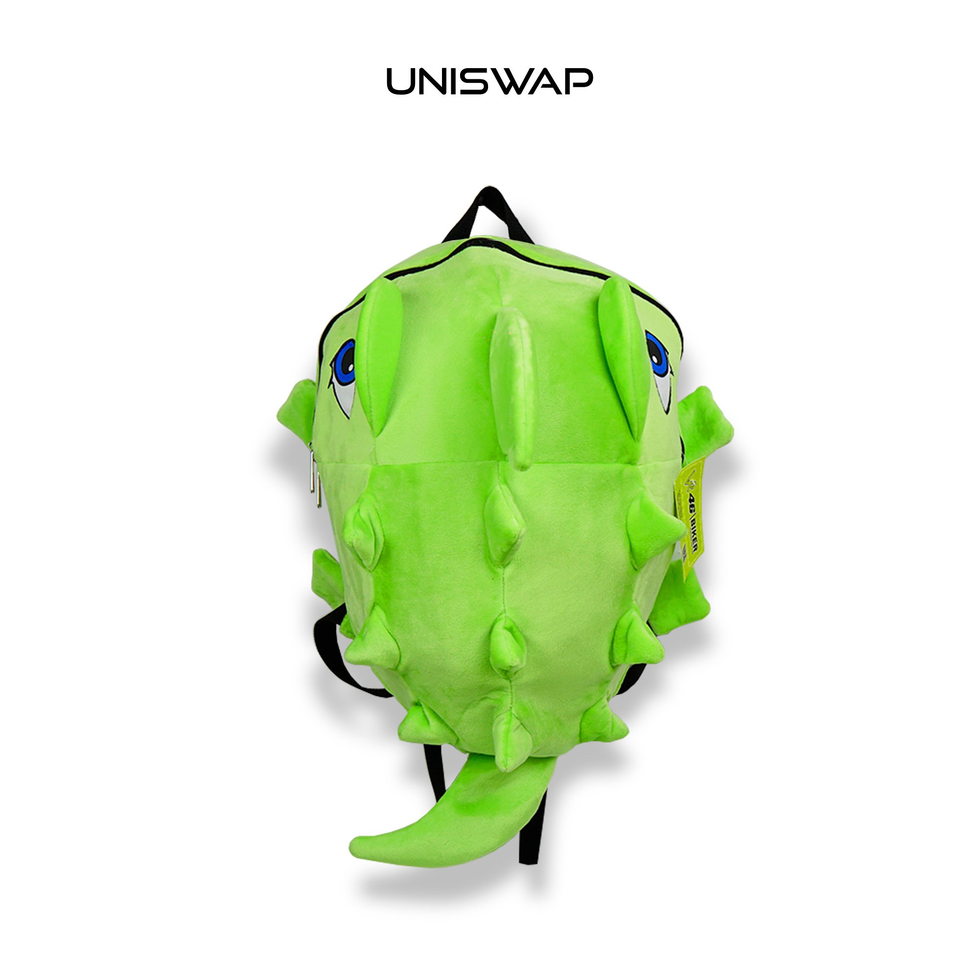 Balo dinosaur middle size đựng headwear helmet, đồ use super cute-cloth ultrafine velvet multicolour