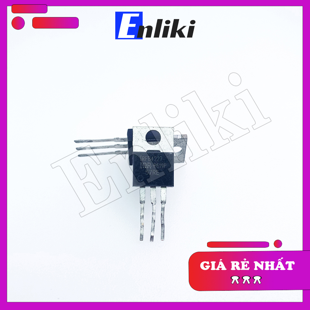 IRFB4227 mosfet N-CH 65A 200V TO220 (Tháo Máy)
