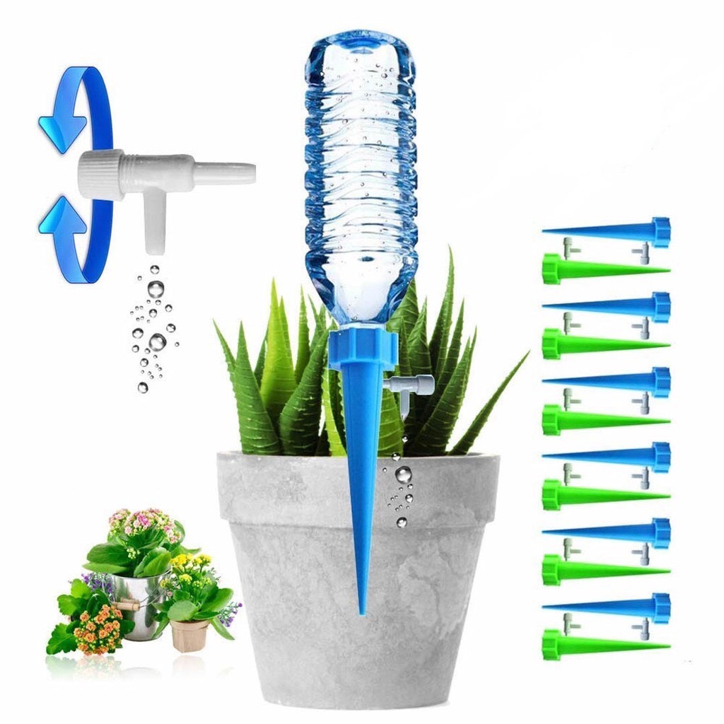 [HCM]Set 10 Đầu tưới nhỏ giọt tự động gắn chai nước