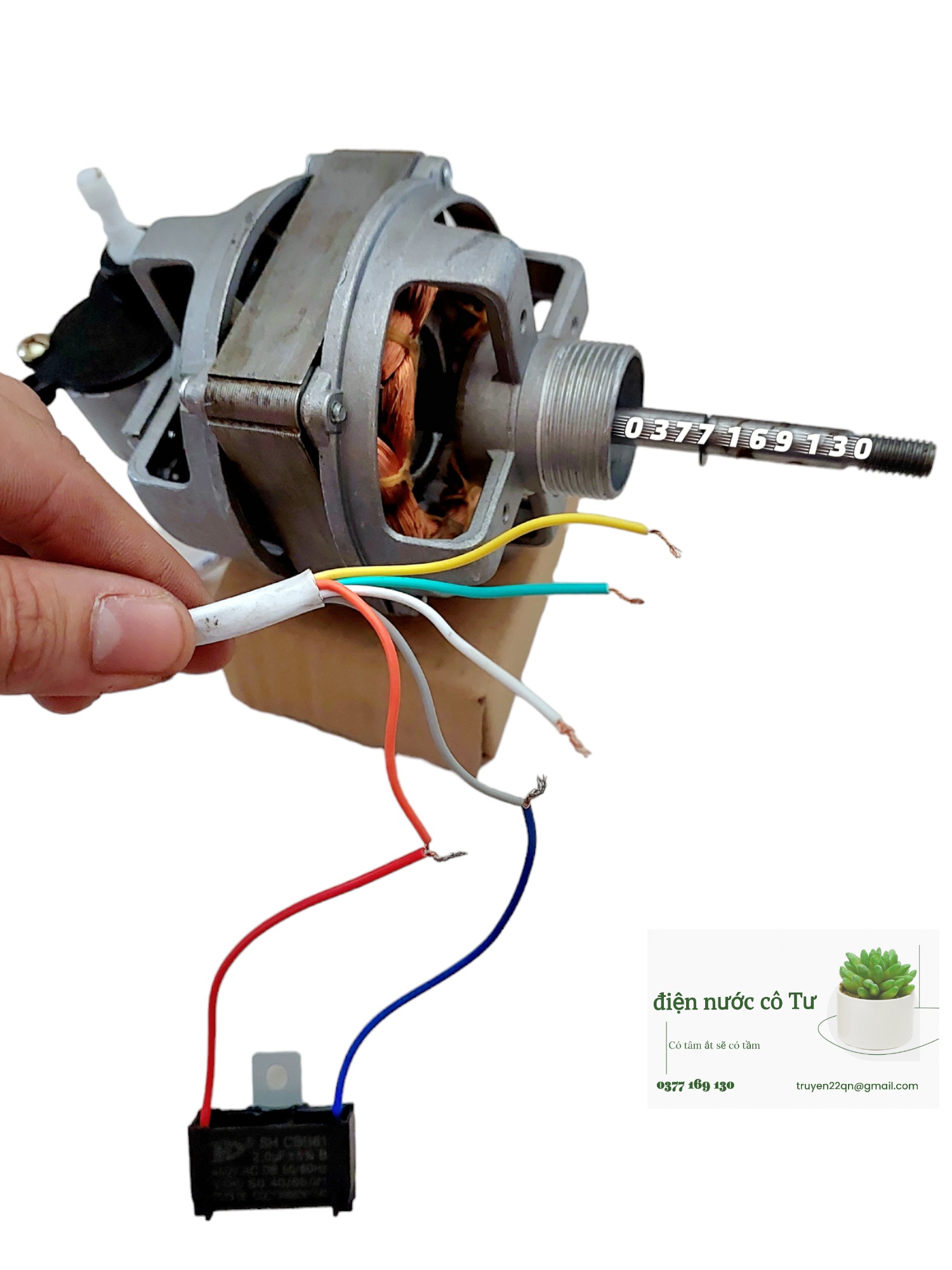 Mô tơ Quạt B4 46 100% dây đồng - Stator quạt