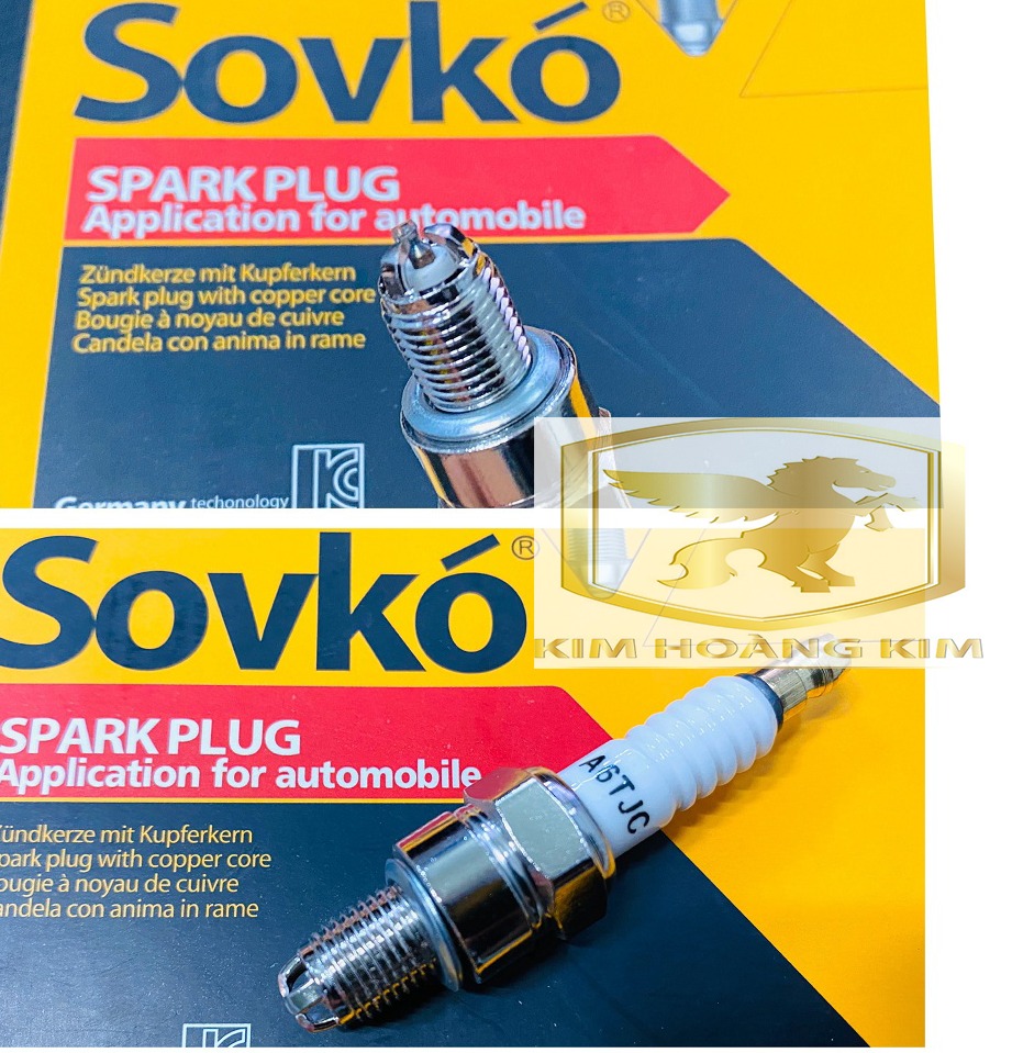 Bugi bạch kim 3 chấu Sovko gắn xe máy WaveDreamSirius..Bugi chân Ngắn,Sản Phẩm Chất Lượng, Ưu Đãi, Tốt  Dành Cho Bạn.