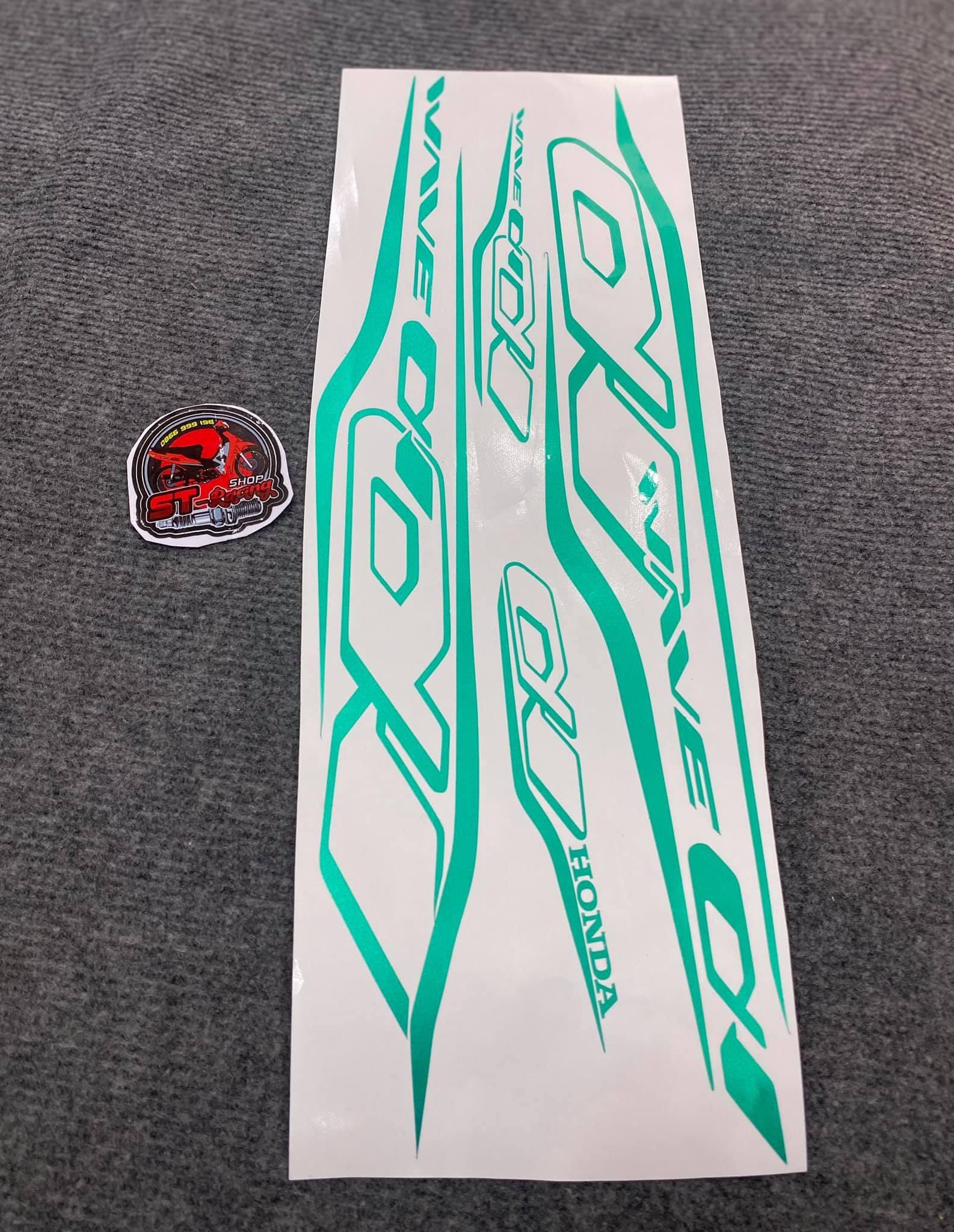 Tem Crom Wave Alpha mẫu 2021 Siêu Đẹp - Dán các dòng Wave Alpha