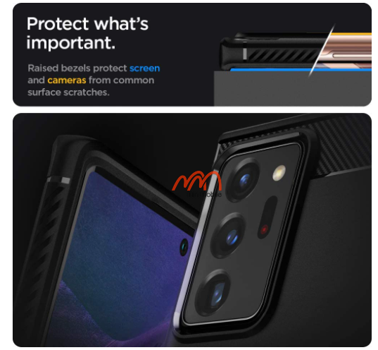 Ốp Lưng Spigen Rugged Armor Samsung Note 20 Ultra 5G