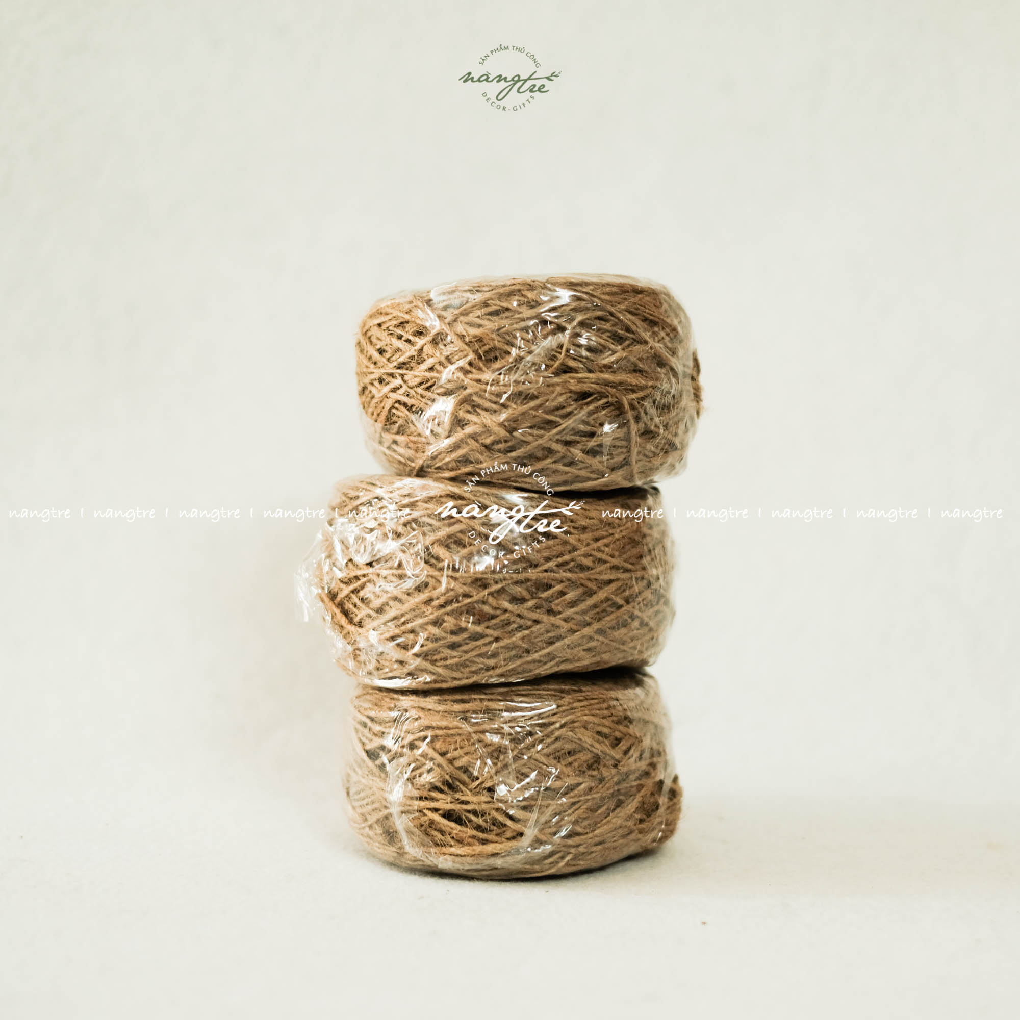 Cuộn 250m dây thừng 1mm handmade/cuộn dây gai