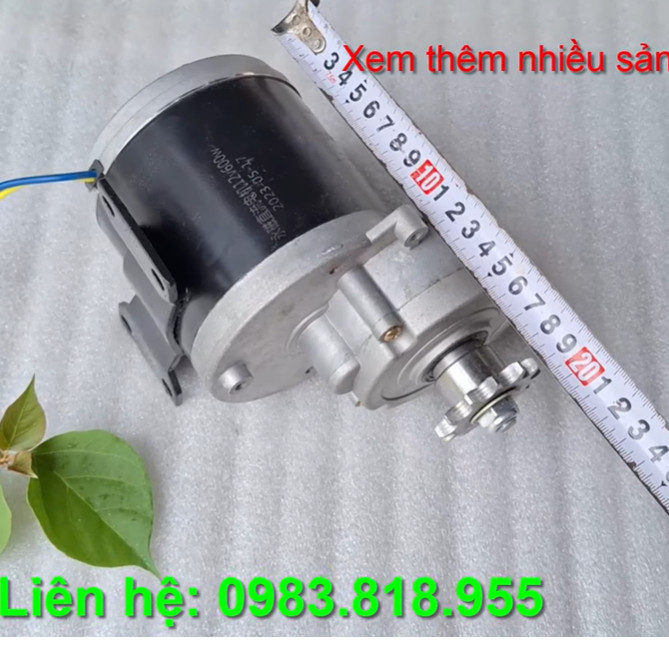 Động cơ giảm tốc 12v600w, motor 12v 600w - động cơ 12v600w hộp số giảm tốc 180 vòng phút