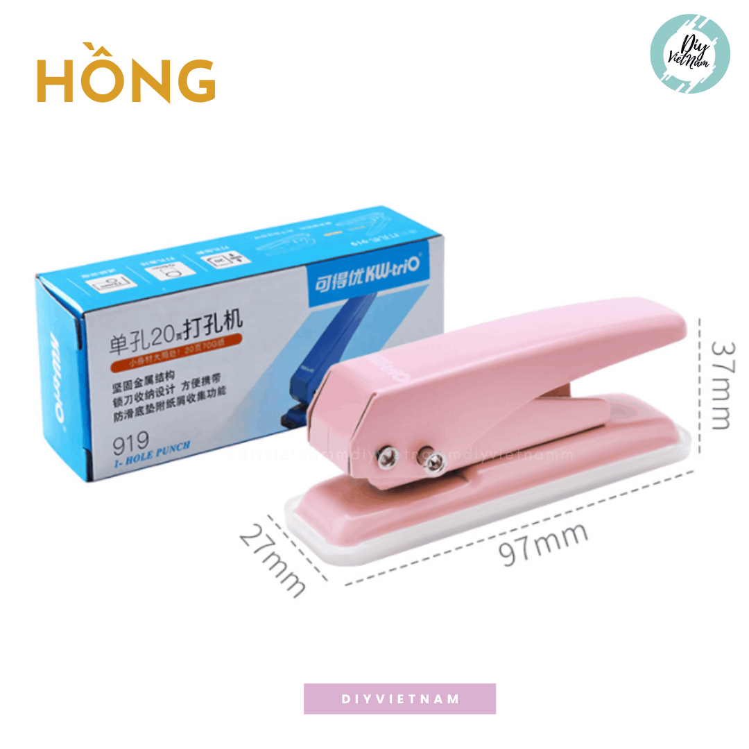 KẸP BẤM GIẤY MỘT LỖ VER 2