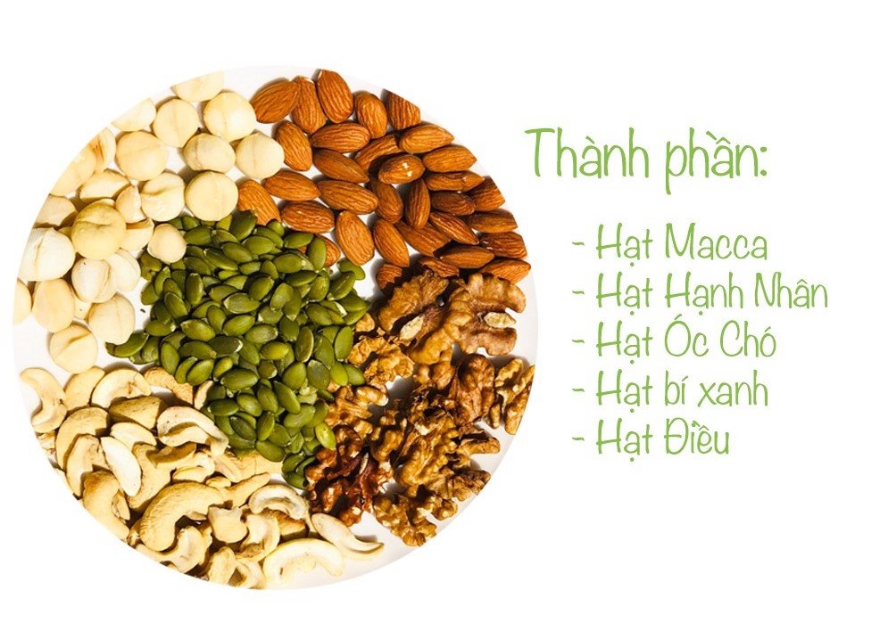 Mix hạt dinh dưỡng