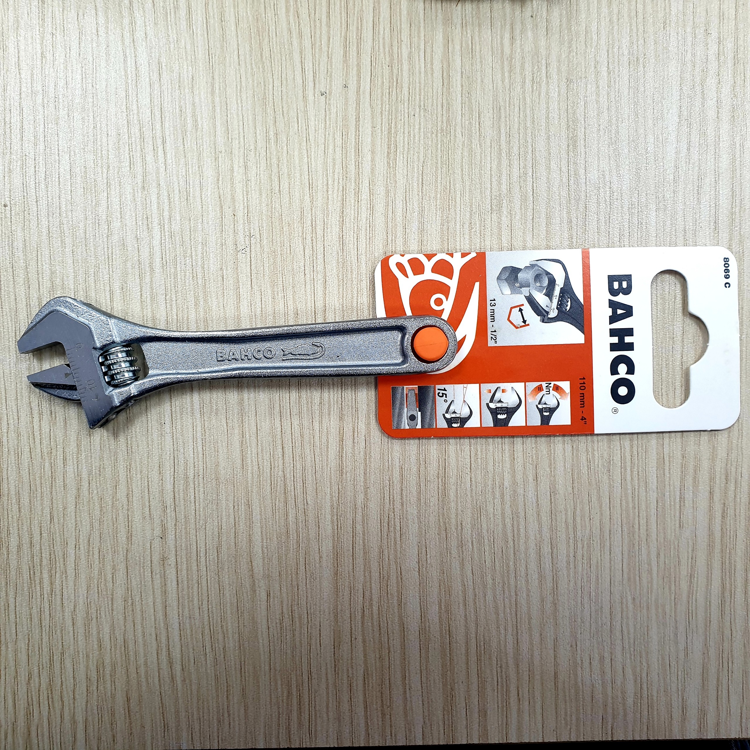 Mỏ lết Bahco Thụy Điển Seri 80C