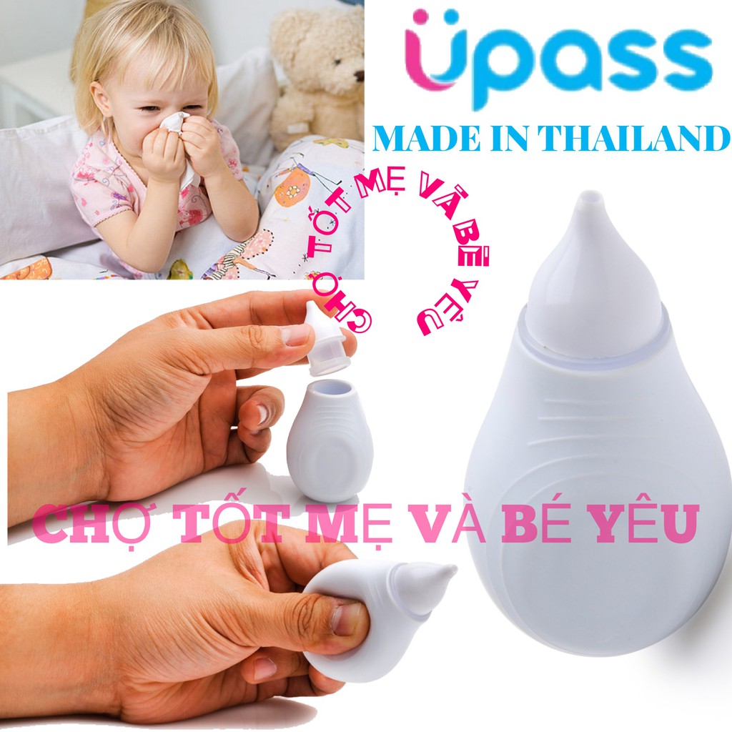 Dụng Cụ Hút Mũi Đầu Mềm Dạng Bóp Upass Thái Lan