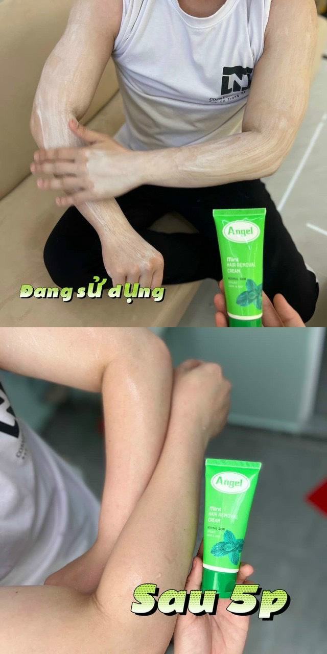 tẩy lông Angel,tẩy lông sạch mịn