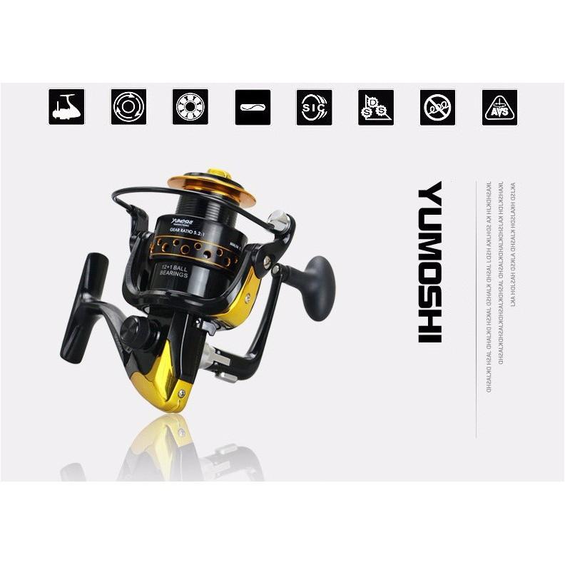 MÁY CÂU CÁ YUMOSHI AD 4000 đến 8000  ..  ( big sale )
