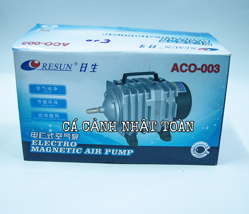 "hoàn tiền đến 10%" máy tạo oxy 35w kèm 1 đầu chia oxy 6 đầu resun aco 003