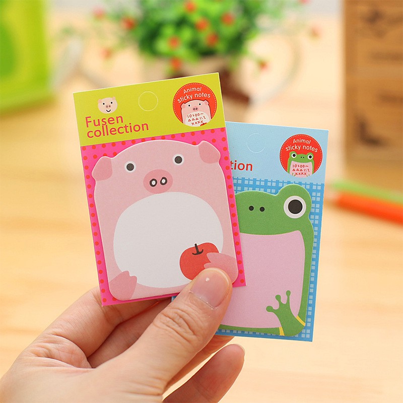 Giấy note kute hoạt hình thú dễ thương