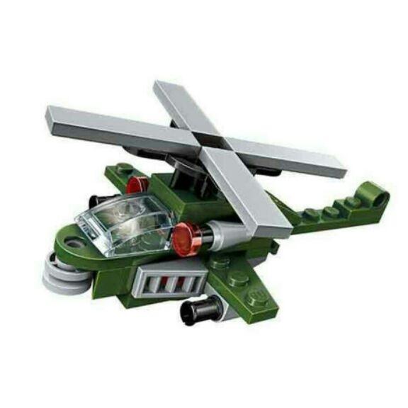 Bộ Lego 8in1 mô hình máy bay quân sự.
