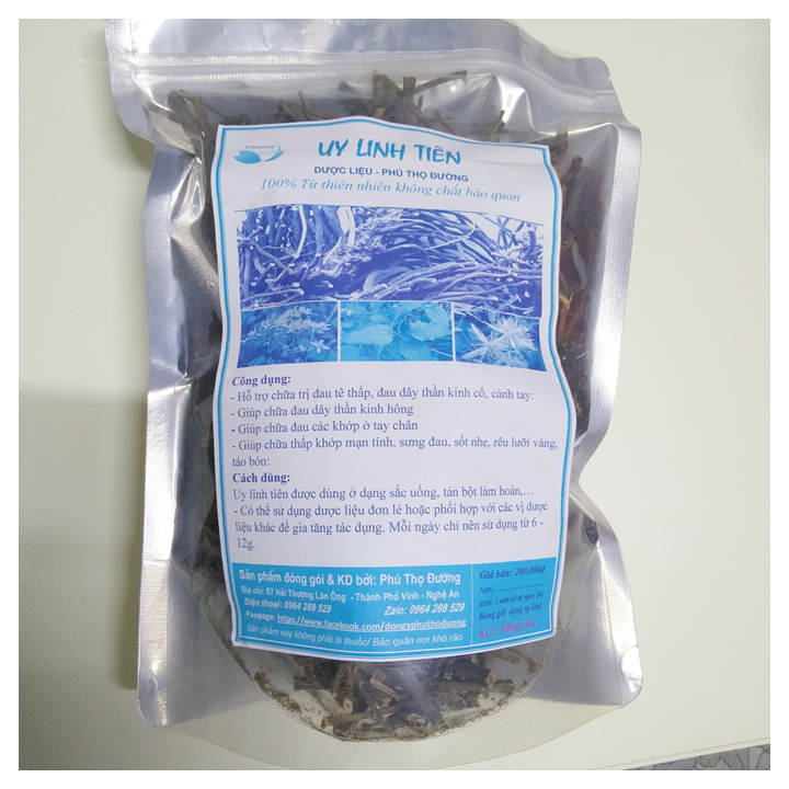 Uy linh tiên - 500gr Giúp trị chứng đau dây thần kinh, phong thấp, nhức gân, chân tay tê bại