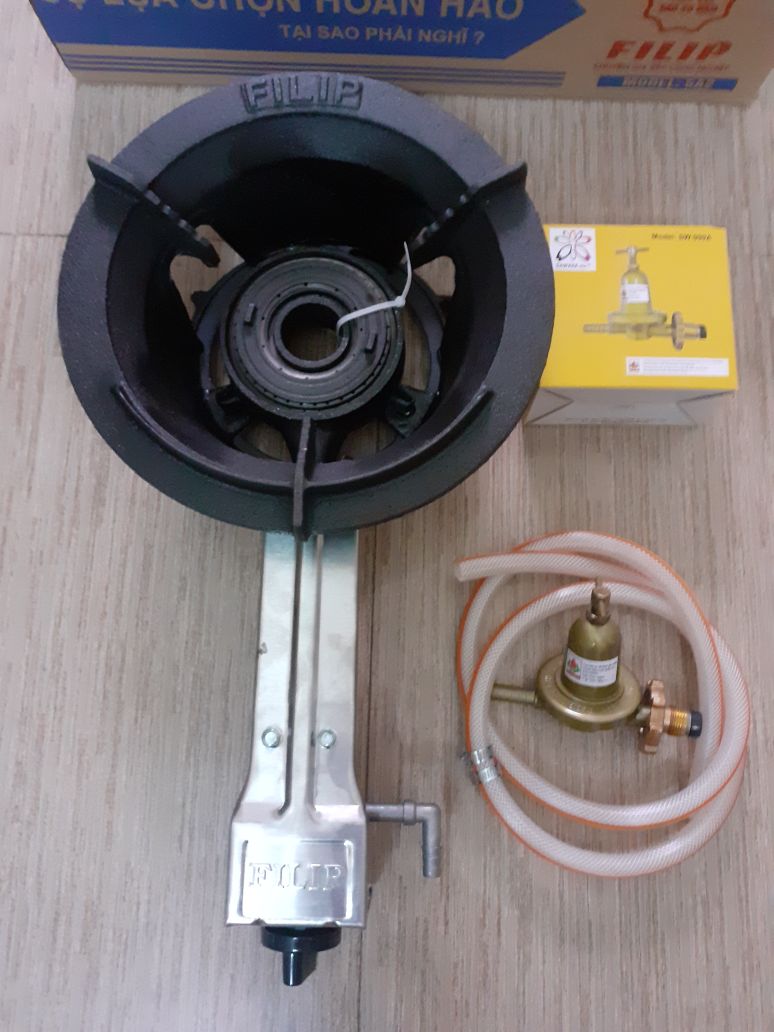Bếp khè ga công  nghiệp + van dây