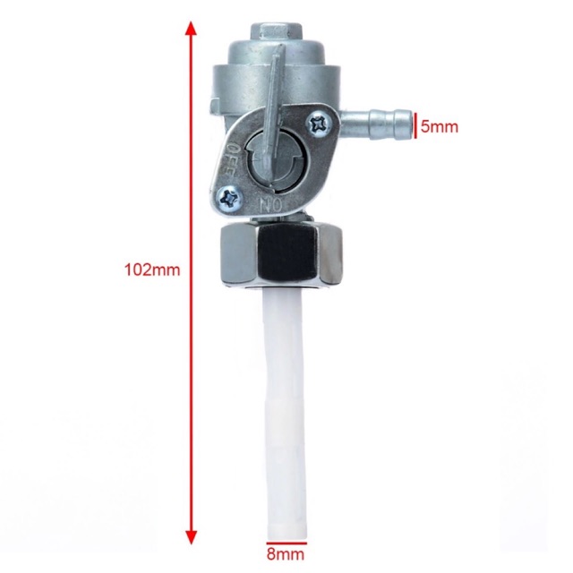 Khoá xăng, khoá bình xăng cho máy phát điện, máy điện gx160 168 gx200 gx390 188f