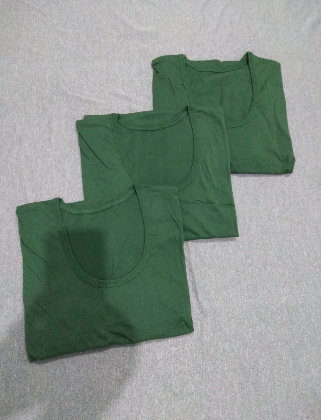 Áo lót thun nam xanh lá