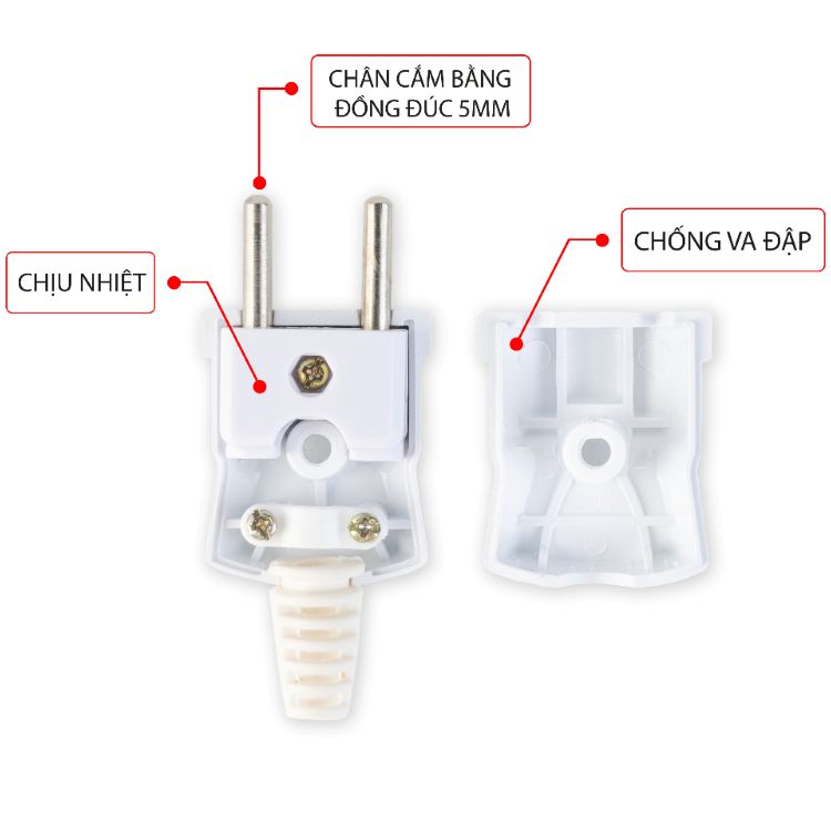 Phích cắm chống cháy Sopoka (P3000W-TH)