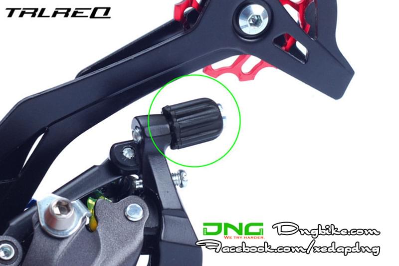 Ốc tân chỉnh dây trên sườn xe đạp