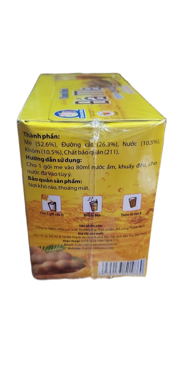 Đá Me Thanh Bình Hủ/Hộp 900g