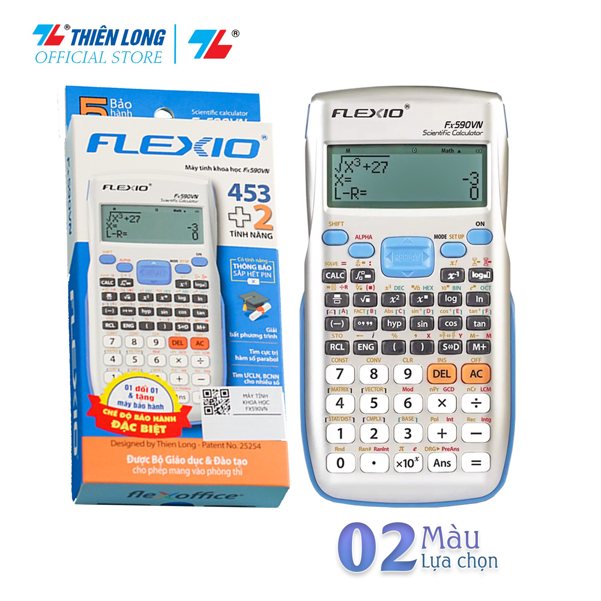 Máy tính khoa học flexoffice flexio fx590vn