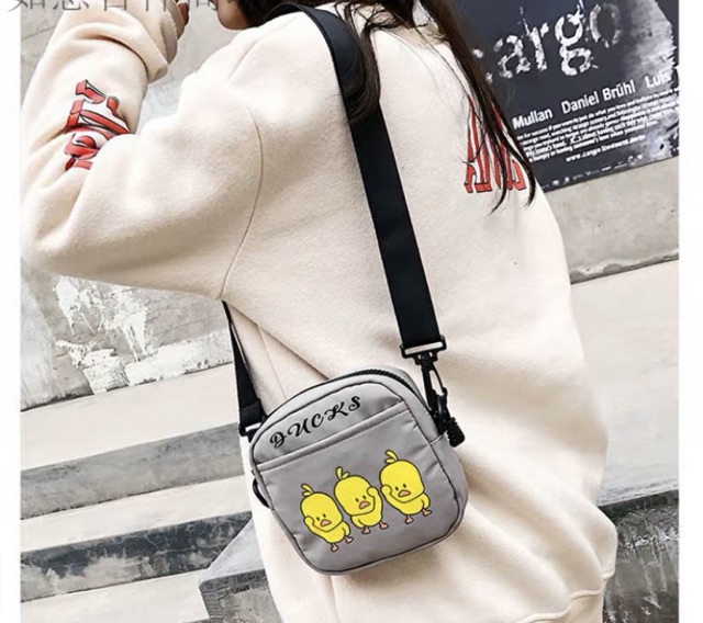 TÚI ĐEO CHÉO mini - vịt duck 3 con