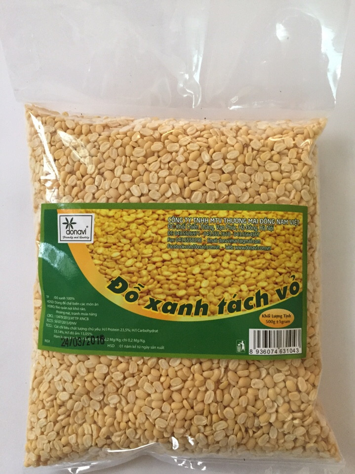 SỈ 1kg Đỗ xanh tách vỏ