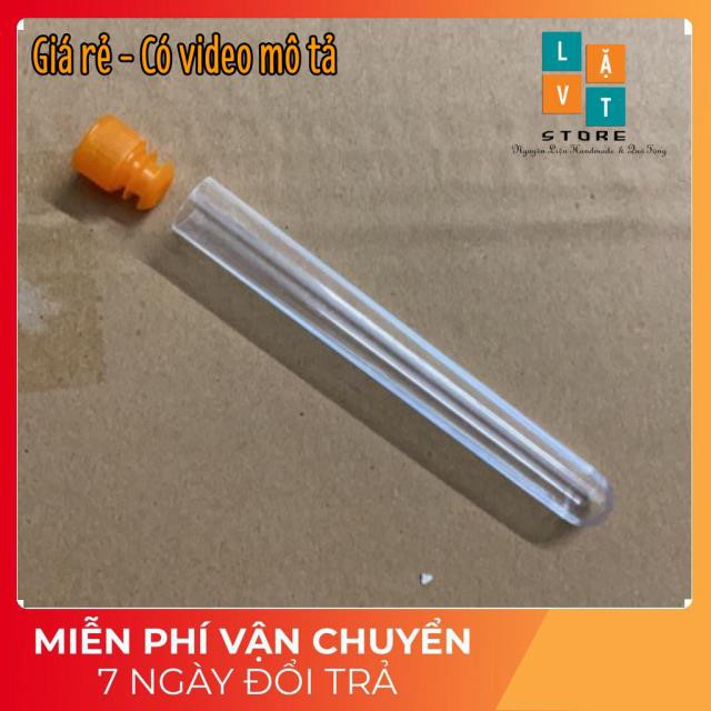 [HCM]Ống nghiệm đựng kim có nắp