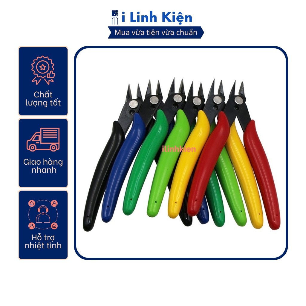 Kìm cắt chân linh kiện Plato 170 chính hãng.