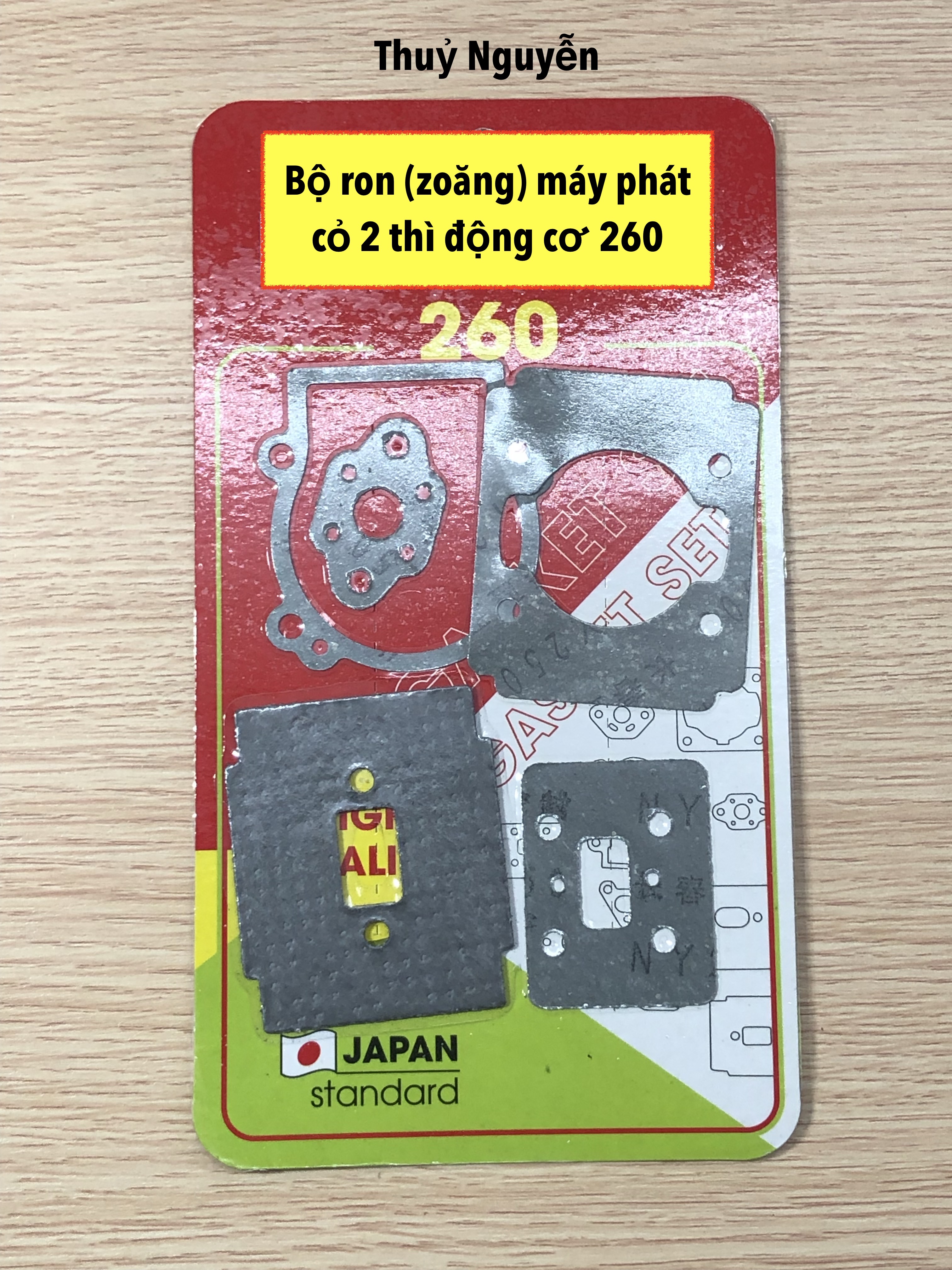 Zoăng máy phát cỏ/ cắt cỏ động cơ 2 thì và 4 thì