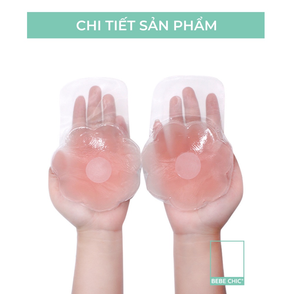Cặp Miếng Dán Nâng Ngực Cao Cấp Tái Sử Dụng BEBECHIC