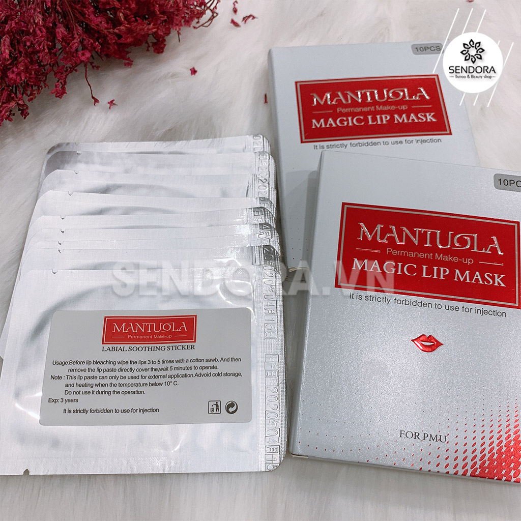 [HCM]Tê miếng ủ môi Mantuola - 1 hộp