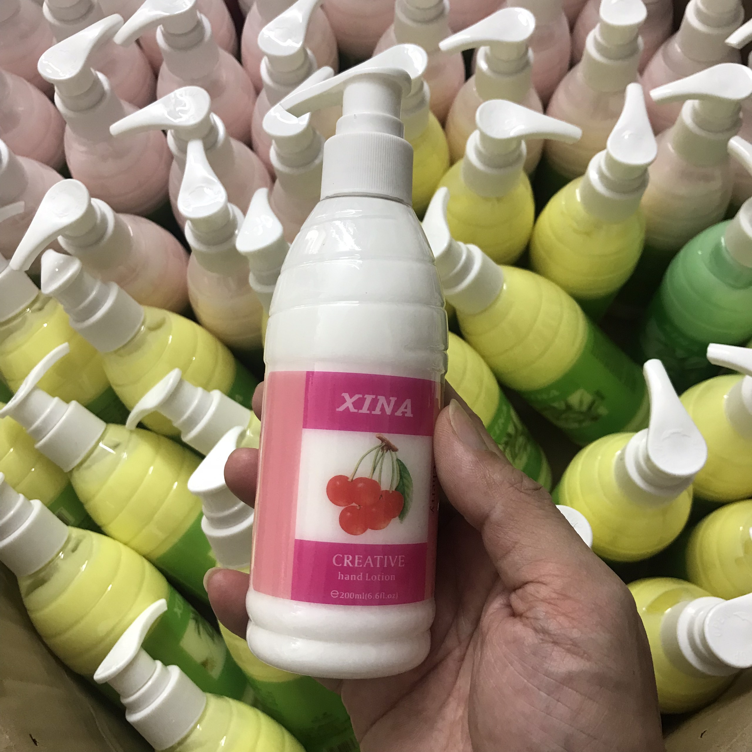 Kem mềm da Xina, Kem mềm da vòi