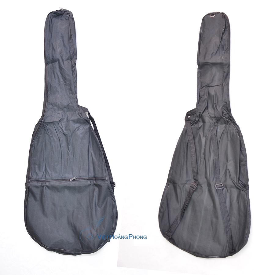 [HCM]Bao đàn Guitar 1 lớp (vải dù có ngăn đựng có quai đeo) - HappyLive Shop