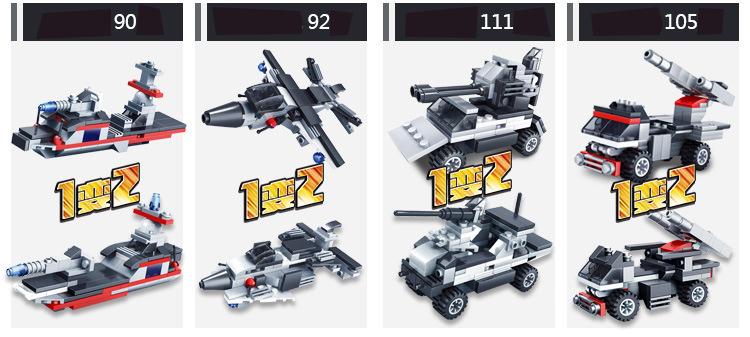 Lego xếp hình Soldier Assault Military