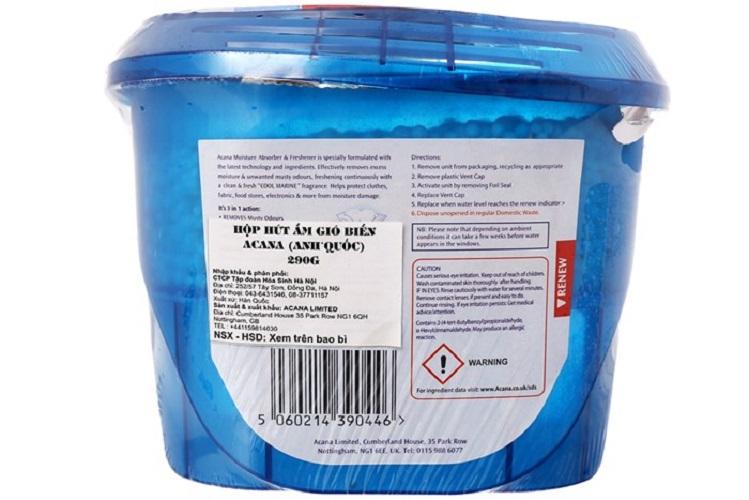 [HCM]Hộp hút ẩm Gió biển Acana (Anh Quốc) 290g