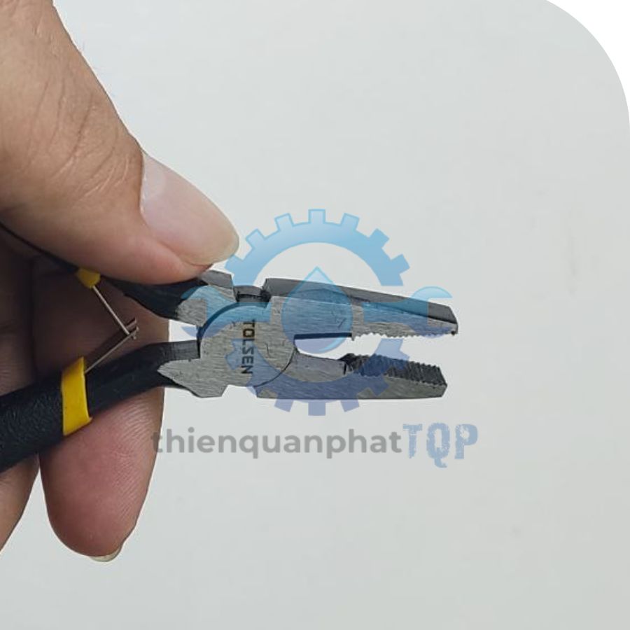 Kìm răng mini, kìm mũi bằng Tolsen 10030 kìm nhỏ cắt dây điện sữa chữa chi tiết mô hình nhỏ