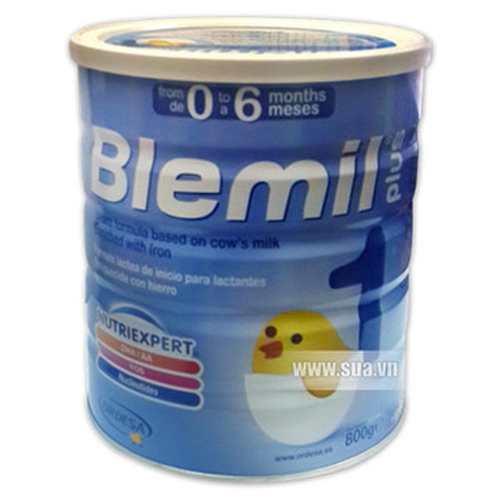 sữa bột blemil plus ordesa số 1 800g chính hãng date mới nhất