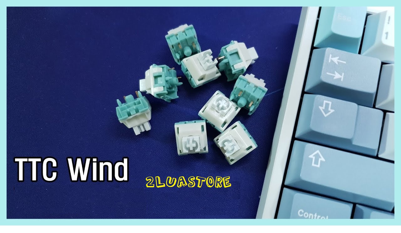 Công tắc bàn phím cơ TTC Wind Switch Linear 5 pin 48G