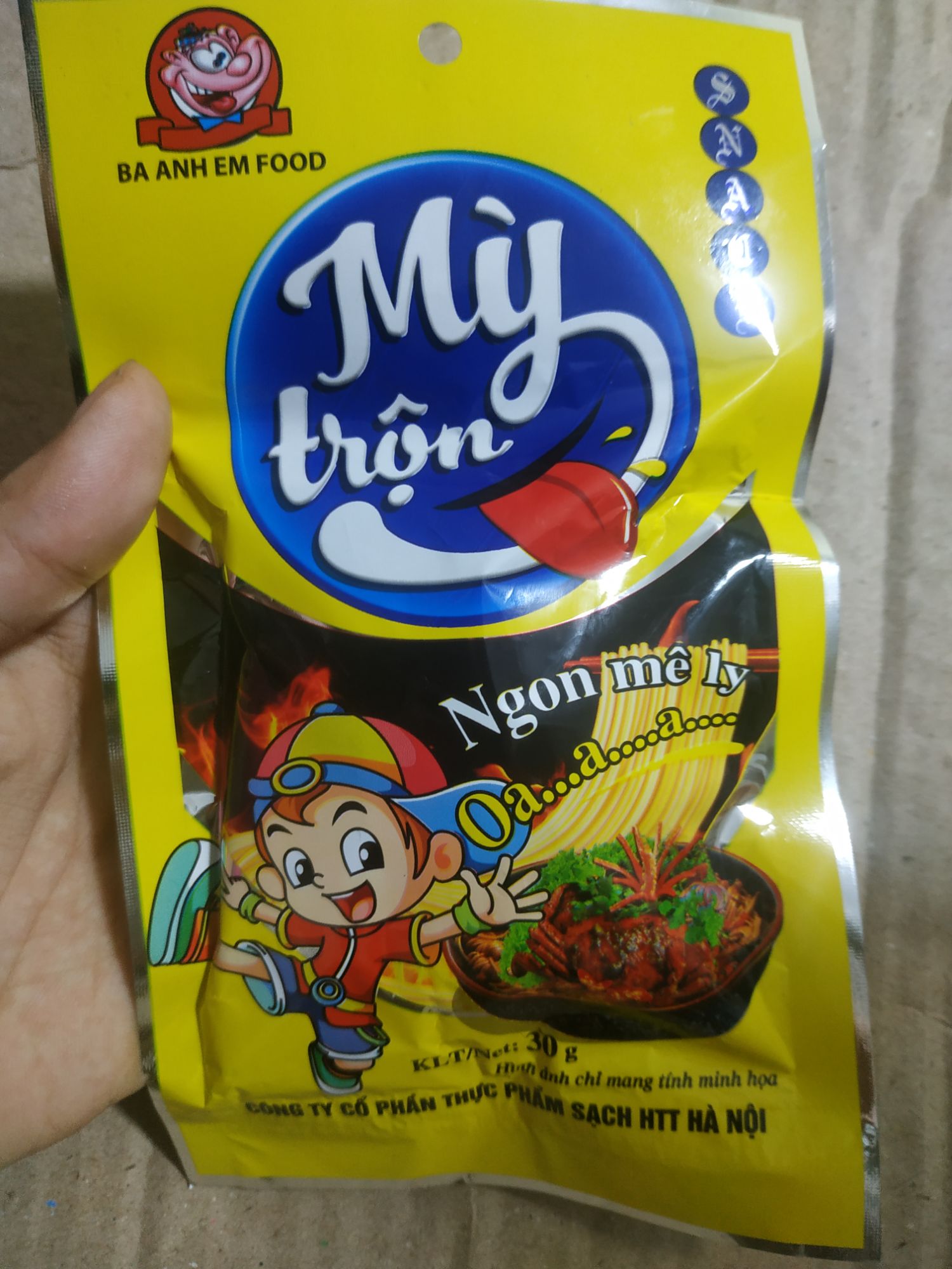 (Giảm 20K Ship Đơn 49K) Combo 10 gói snack mỳ trộn đồ ăn vặt siêu ngon