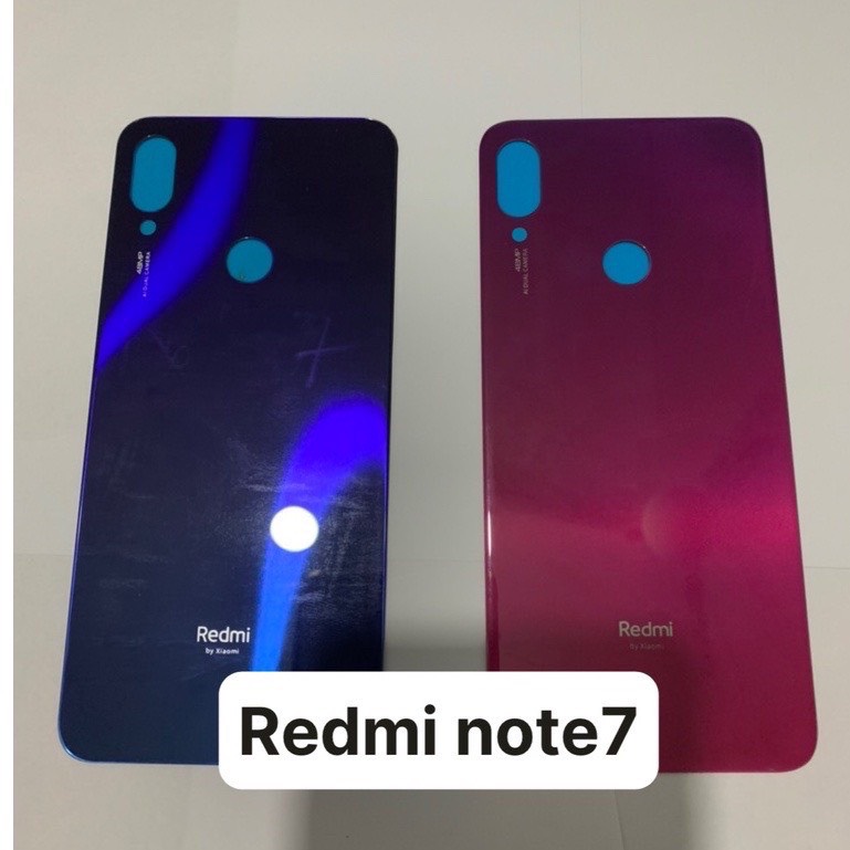 Full bộ xương vỏ zin hãng xiaomi redmi note 7  ( gồm;,phím bấm âm lượng ,lưng,sườn, kính cam, khay sim)
