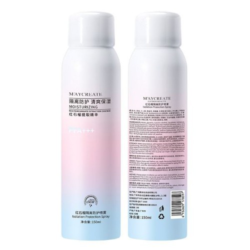 Xịt Chống Nắng Và Làm Trắng Da Maycreate (Chai 150ml)
