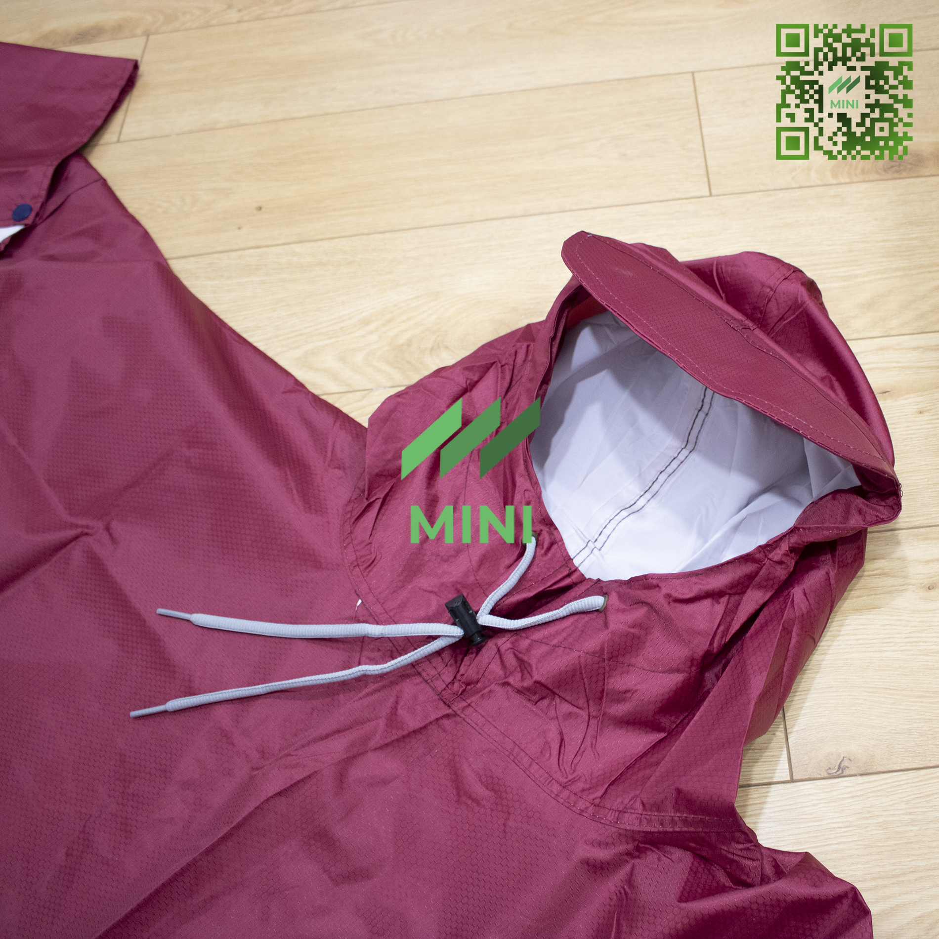 Áo mưa cánh dơi vải dù cao cấp (Áo mưa xẻ tà)