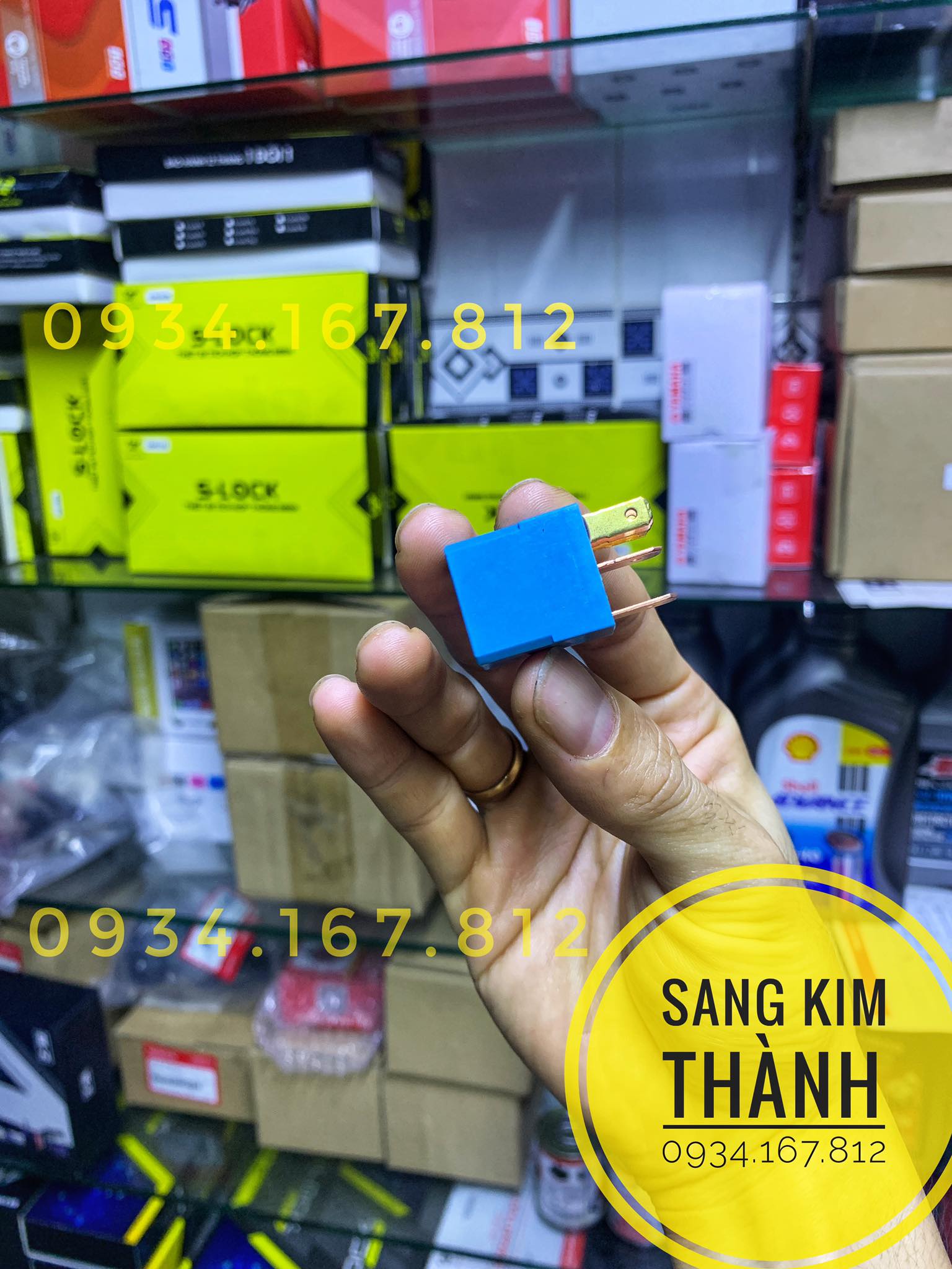 Relay Seido 12V-30A DC 5 Chân Chính Hãng