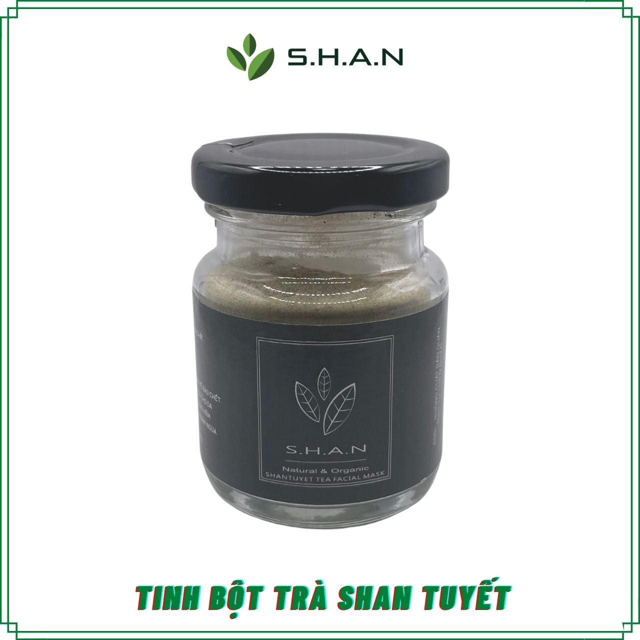 Tinh bột trà đắp mặt SHAN